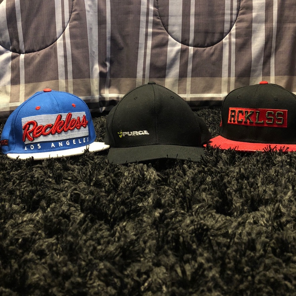 2 Reckless and a Purge hat.